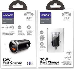 Ładowarka Joyroom C-A08 1x USB-A 1x USB-C 4.5 A  (6941237119407) 10