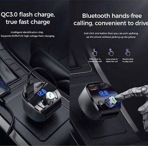 Transmiter FM Joyroom JR-CL02 2x USB-A 3 A  (6941237107442) 6