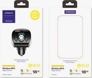 Transmiter FM Joyroom JR-CL02 2x USB-A 3 A  (6941237107442) 8