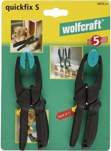 Wolfcraft MINI KLESZCZE ZACISKOWE WOLFCRAFT - QUICKX S 30 [2 SZT.] WF3453000 WOLFCRAFT 2