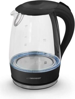 Czajnik Esperanza Salto Angel EKK011 Czarny 2