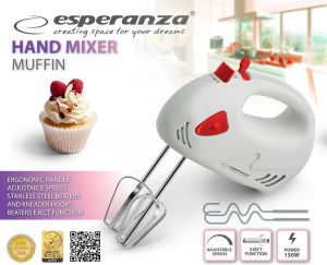 Mikser Esperanza EKM007R Muffin 3