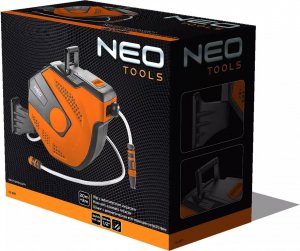 Neo Wąż ogrodowy z automatycznym zwijaczem 1/2", 20 m +2m 15-891 8