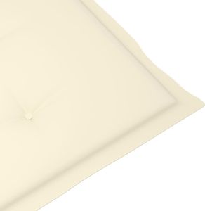 vidaXL Składane krzesła ogrodowe z poduszkami, 6 szt., drewno akacjowe 9