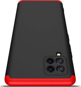 GKK GKK 360 Protection Case etui na całą obudowę przód + tył Samsung Galaxy A42 5G czarno-czerwony 2