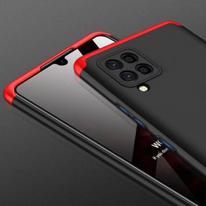 GKK GKK 360 Protection Case etui na całą obudowę przód + tył Samsung Galaxy A42 5G czarno-czerwony 5