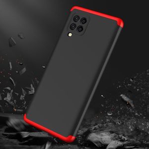 GKK GKK 360 Protection Case etui na całą obudowę przód + tył Samsung Galaxy A42 5G czarno-czerwony 6