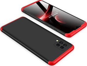 GKK GKK 360 Protection Case etui na całą obudowę przód + tył Samsung Galaxy A42 5G czarno-czerwony 7