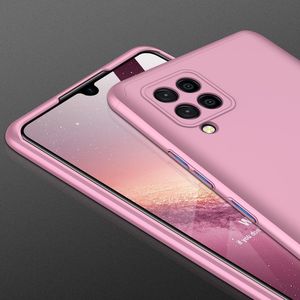 GKK GKK 360 Protection Case etui na całą obudowę przód + tył Samsung Galaxy A42 5G różowy 2
