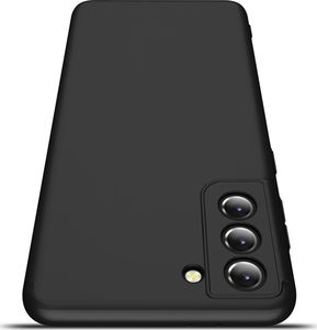 GKK GKK 360 Protection Case etui na całą obudowę przód + tył Samsung Galaxy S21+ 5G (S21 Plus 5G) czarny 4