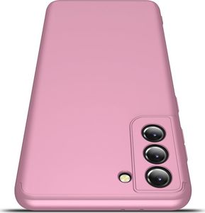 GKK GKK 360 Protection Case etui na całą obudowę przód + tył Samsung Galaxy S21+ 5G (S21 Plus 5G) różowy 4