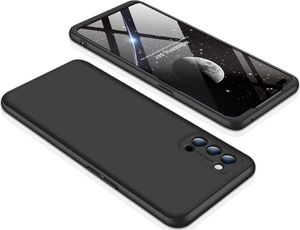 GKK GKK 360 Protection Case etui na całą obudowę przód + tył Oppo Reno 4 czarny 5