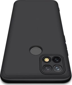 GKK GKK 360 Protection Case etui na całą obudowę przód + tył Oppo A15 czarny 3