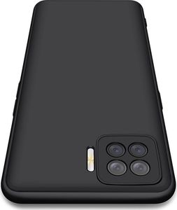 GKK GKK 360 Protection Case etui na całą obudowę przód + tył Oppo A73 czarny 2