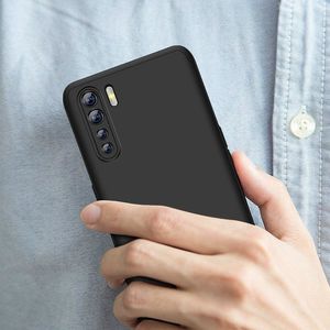 GKK GKK 360 Protection Case etui na całą obudowę przód + tył Oppo Reno3 / A91 / F15 czarny 3