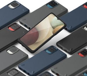 Ringke Ringke Onyx wytrzymałe etui pokrowiec Samsung Galaxy A12 czarny (OXSG0050) 7