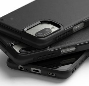 Ringke Ringke Onyx wytrzymałe etui pokrowiec Samsung Galaxy A12 granatowy (OXSG0051) 3