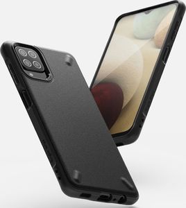 Ringke Ringke Onyx wytrzymałe etui pokrowiec Samsung Galaxy A12 szary (OXSG0052) 5