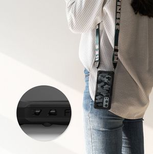 Ringke Ringke Fusion X Design etui pancerny pokrowiec z ramką OnePlus 9 Pro czarny Camo Black (XDOP0009) 6