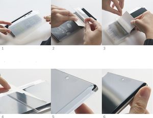 Ringke Ringke Dual Easy Wing 2x łatwa w przyklejeniu folia na ekran i boki OnePlus 9 Pro (DWOP0005) 12