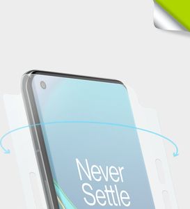 Ringke Ringke Dual Easy Wing 2x łatwa w przyklejeniu folia na ekran i boki OnePlus 9 Pro (DWOP0005) 2