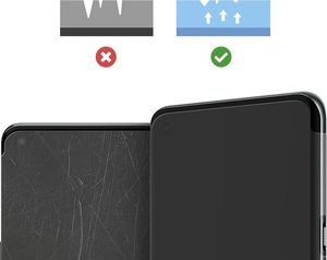 Ringke Ringke Dual Easy Wing 2x łatwa w przyklejeniu folia na ekran i boki OnePlus 9 Pro (DWOP0005) 5