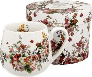 Art-Pol Pl Kubek Baryłka 430 Ml Vintage Flowers - White 1