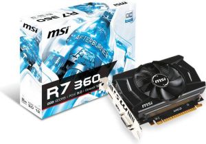 Karta graficzna MSI Radeon R7 360 OC 2GB GDDR5 (128 bit) DVI, HDMI, DP (R7 360 2GD5 OCV1) 4