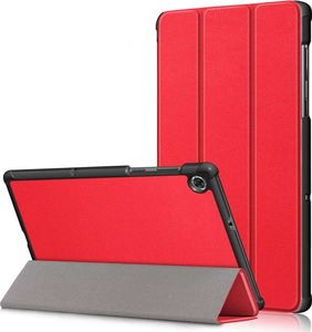 Etui na tablet Alogy Book Cover Lenovo M10 Gen 2 TB-X306 Czerwone + Szkło 1