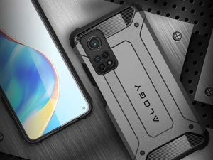 Alogy Etui Hard Armor Xiaomi Mi 10T/ 10T Pro szare 4