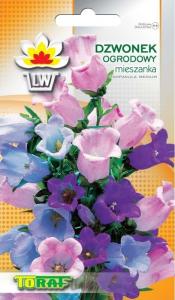Toraf Nasiona kwiatów Dzwonek ogrodowy mix 1g 1
