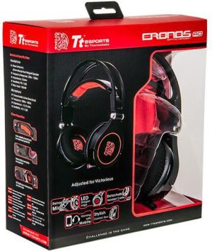 Słuchawki Tt eSPORTS Cronos AD Czerwone (HT-CRA-ANECBK-14) 7