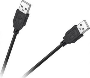 Kabel USB Cabletech USB-A - USB-A 1.5 m Czarny (KPO4012-1.5) 1