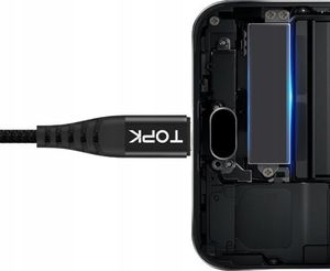 Topk Kabel micro-USB 2M 3A QUICK CHARGE 3 WZMOCNIONY 3