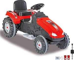 Jamara JAMARA Ride-on tractor Big Wheel 12V red 460785 1