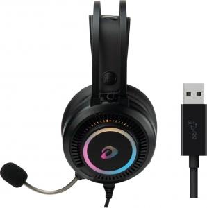 Słuchawki Dareu EH416 RGB Czarne (TH636U08601G) 4