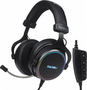 Słuchawki Dareu EH925 RGB czarne (TH634U08601G) 6