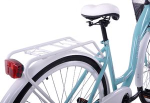 Kozbike (K24) Rower miejski 28 damski Kozbike S1 morsko-biały 2