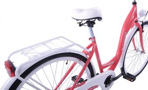 Kozbike (K28) Rower miejski damski 28 Kozbike kolor koral 2