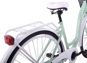 Kozbike (K30) Rower miejski damski Kozbike 28 miętowo-biały 3