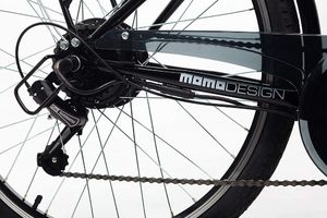 Rower elektryczny Momo Design Venezia 26" czarny 4