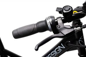 Rower elektryczny Momo Design Venezia 26" czarny 6