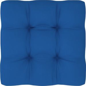 vidaXL Poduszka na sofę z palet, niebieska, 50x50x12 cm (314374) 1