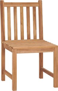 vidaXL Krzesła ogrodowe, 2 szt., lite drewno tekowe 2