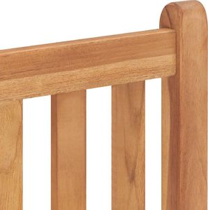 vidaXL Krzesła ogrodowe, 2 szt., lite drewno tekowe 7