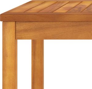 vidaXL 4-cz. zestaw wypoczynkowy do ogrodu, poduszki, drewno akacjowe (3057776) 8