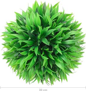 vidaXL Kule sztucznego bukszpanu, 2 szt., 30 cm 4