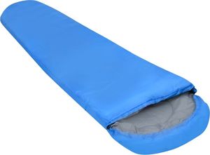 vidaXL Lekki śpiwór, niebieski, 15, 850g (92604) 2