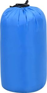 vidaXL Lekki śpiwór prostokątny, niebieski, 1100 g, 10C (92629) 6