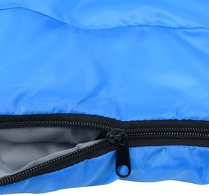 vidaXL Lekkie śpiwory prostokątne, 2 szt., niebieskie, 1100 g, 10C (92630) 6